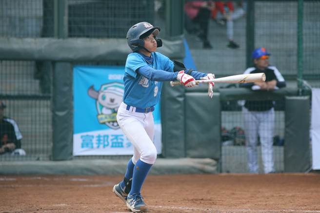 桃园龟山国小邱泽在此届赛事打击表现优异。（中华棒协提供）