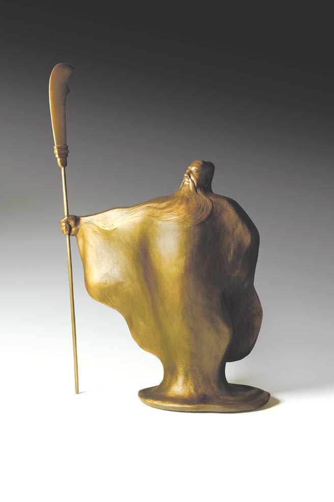 王秀杞作品《蓄势待发》。图／王秀杞提供