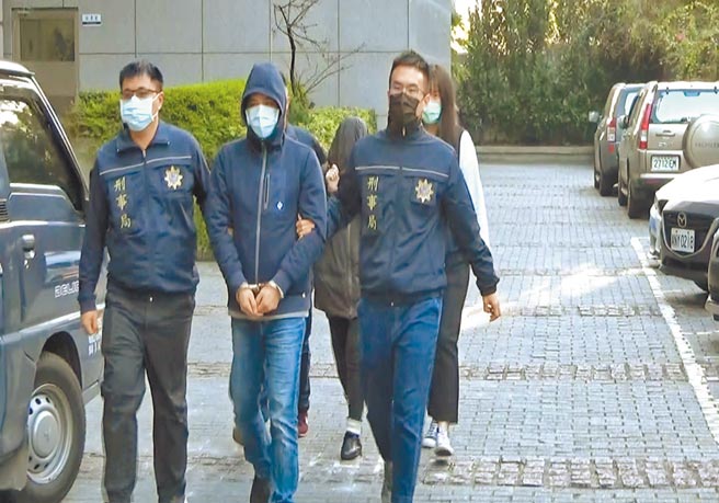 警方将廖嫌及温姓女友依诈欺、偽造有价证券等罪嫌移送法办。（翻摄照片／林郁平台北传真）