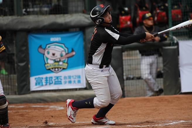 桃市中平国小李圣哲。（中华棒协提供）