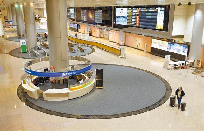 3航厦工程将重新招标，图为桃园机场第二航厦。（本报资料照片）