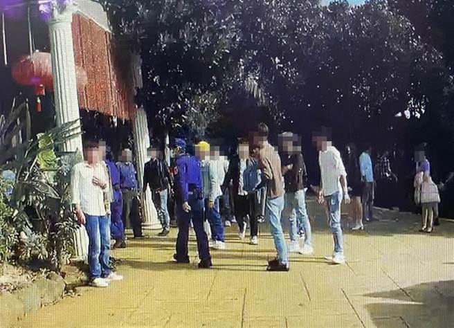 轄區台中市警局第六局獲報後，立馬啟動快打警力趕往處理。（民眾提供）