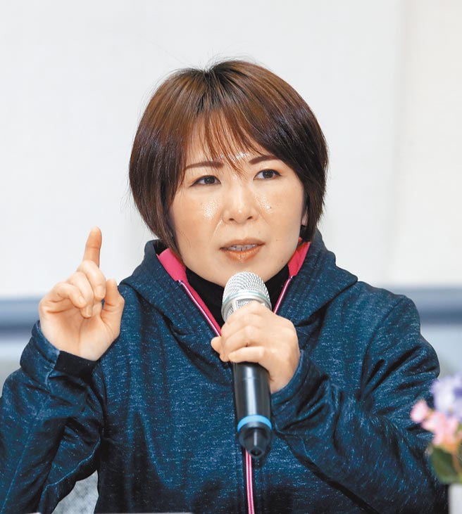 新北市體育處長 洪玉玲（劉宗龍攝）