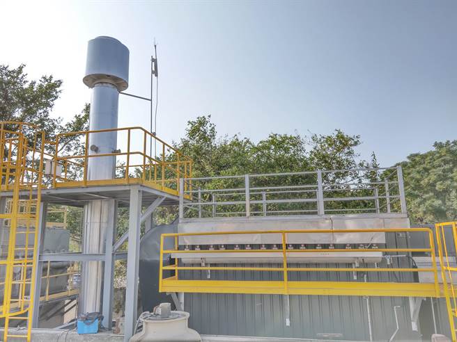 台中市东海殡仪馆新空气污染防制设备，提供全体市民良好的治丧环境。（台中市府提供／卢金足台中传真）