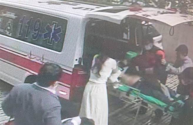 台南市一家饭店24日一场婚宴，新娘的爷爷发生吞食意外噎死，家属急报案送医。（读者提供／程炳璋台南传真）
