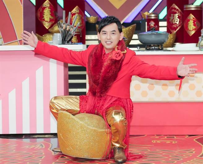 黄子佼曝孟家长辈人很好。（卢祎祺摄）