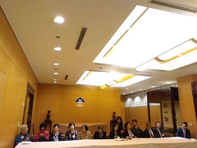 妇联会日前召开记者会画面(记者季节摄)