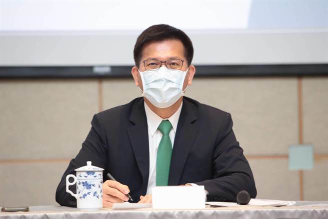交通部长林佳龙。（郭吉铨摄）