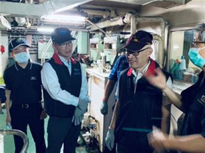 海運客運場站公共安全與營運服務聯合督檢。(航港局提供)