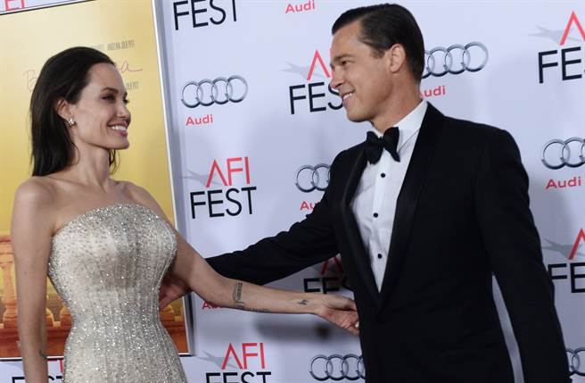 小布与裘莉婚变至今超过4年未能完结，他坦言是因为彼此有深刻的恨意。(图／达志提供)