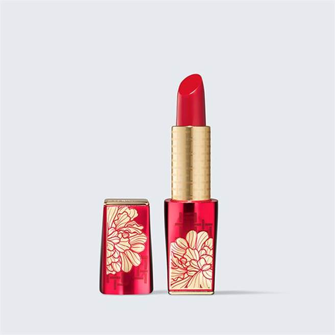 雅詩蘭黛絕對慾望奢華潤脣膏花開富貴版＃540，1250元。（雅詩蘭黛提供）
