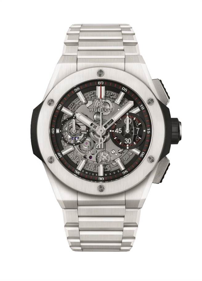 宇舶表BIG BANG UNICO INTEGRAL全陶瓷炼带计时码表，71万7000元。（HUBLOT提供）