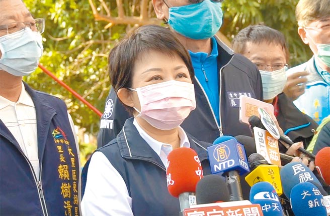 男子大陆回来，居家检疫其间还趴趴走，台中市长卢秀燕25日表示，一定对该男重罚，并送集中检疫。（黄国峰摄）