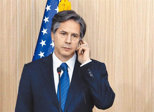 美国参议院今天以高票通过布林肯出任国务卿的人事案。（美联社）