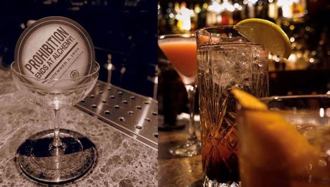 復古浪漫情怀的爵士酒吧「Alchemy Bar」（图／BEEMEN蜂报提供）