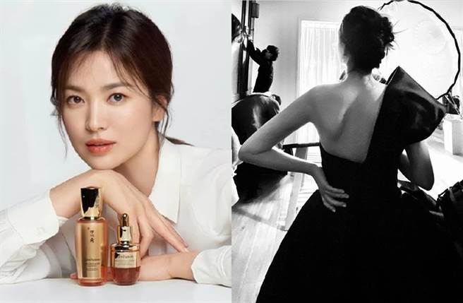 宋慧乔冻龄有术。(图／翻摄自微博)