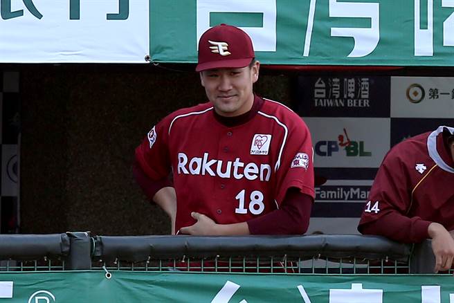 旅美投手田中將大有機會返回日職前東家樂天金鷲，再披18號王牌投手球衣。（資料照／黃世麒攝）
