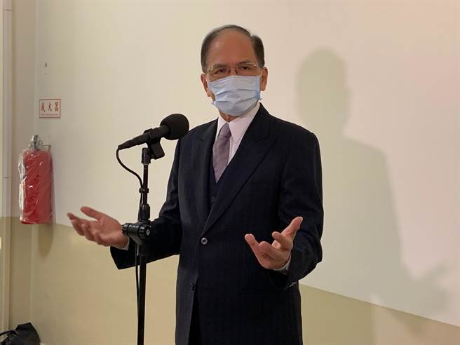 立法院長游錫堃。（林縉明攝）