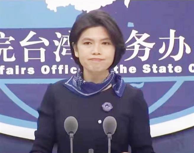 大陆国台办发言人朱凤莲。（蓝孝威摄）