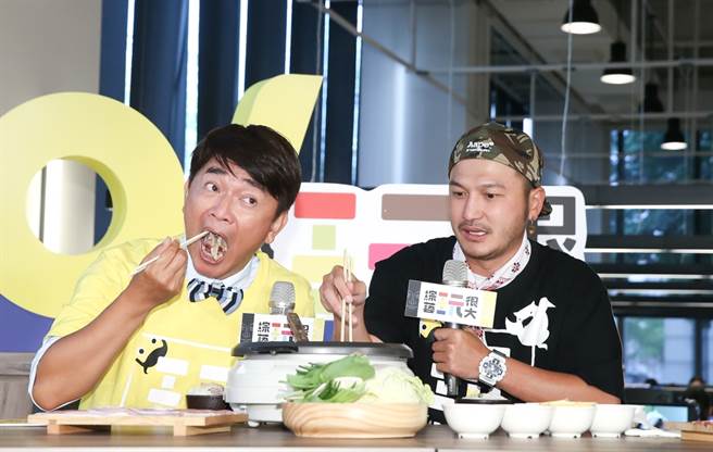 吴宗宪、KID到邵昕家做客，直接当自己家吃起来了。（图／中时资料照）