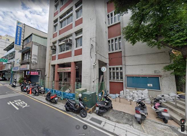 西盛市民活动中心因氯离子含量过高而办理报废拆除重建。（新庄区公所提供／李俊淇新北传真）