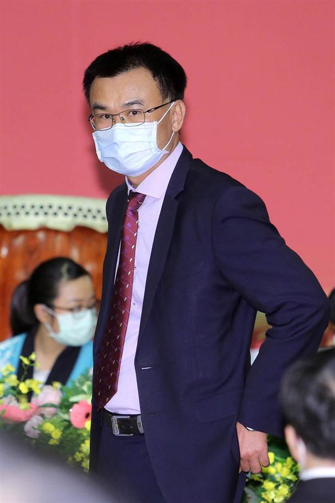 农委会主委陈吉仲出席十大神农及模范农民颁奖典礼。（黄世麒摄）
