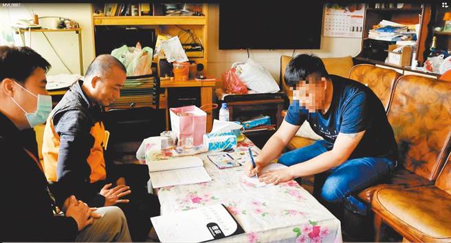 欠债遭强押违反居家检疫，彰化分署协助报案撤罚。（彰化分署提供／吴敏菁彰化传真）
