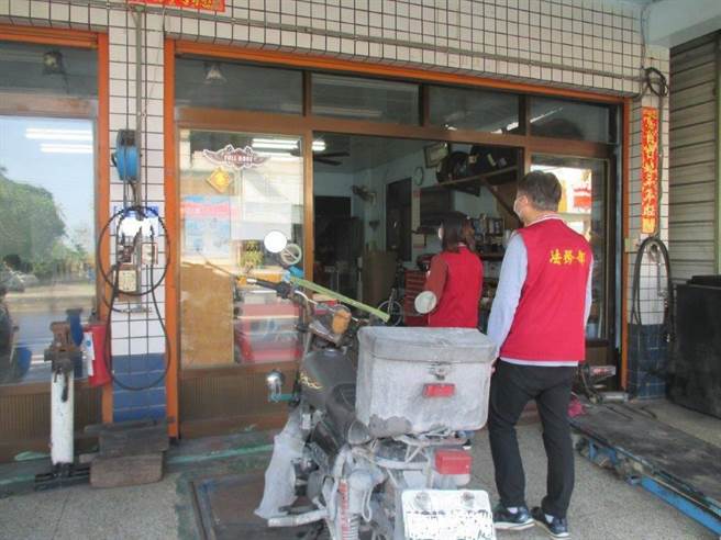 执行人员三度赴江姓民眾户籍地访查。（行政执行署花莲分署提供／王志伟花莲传真）