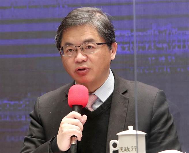 政院回应大陆对台湾猪肉禁令。行政院发言人李孟谚。(图/郑任南摄)