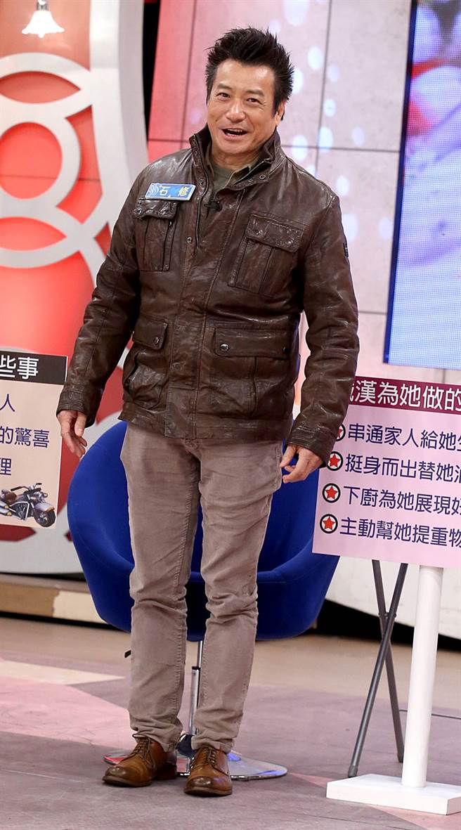 石修2014年来台宣传戏剧《钢铁之心》。（图／本报系资料照片）