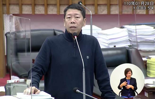 高雄巿议员黄绍庭。（摘自高雄巿议会）