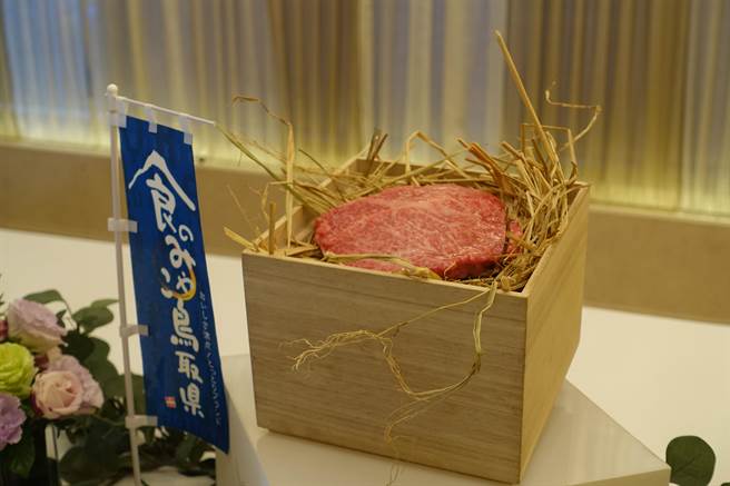 鸟取和牛油花分布细致绵密。（黄采薇摄）