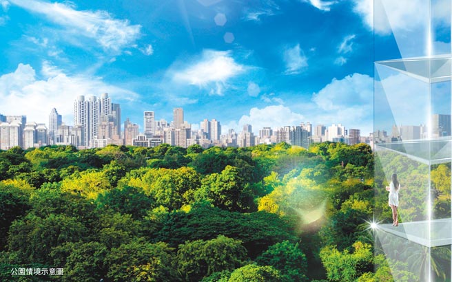 户户绿海VIEW！「大玺master One」突破江翠首购框架，中大坪数换屋进入最后倒数户别，商办接棒登场，宣告开发近饱和的江翠DE区增值期正式启动。图／业者提供