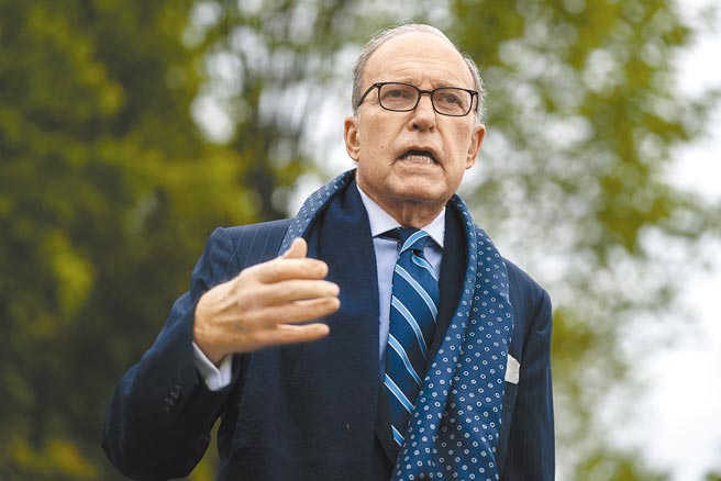 在川普政府担任白宫首席经济顾问的库德洛，即将在福斯财经新闻网（FBN）主持常态性节目。（美联社）