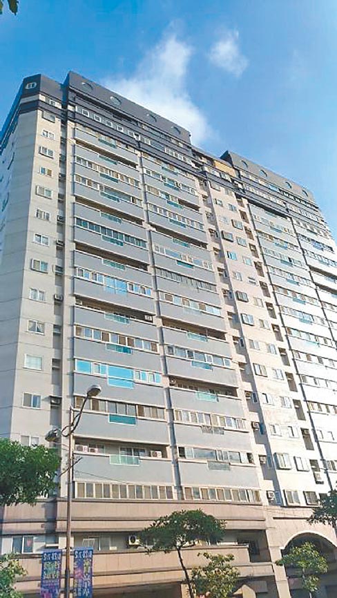 宏国中坜新城自主更新获补助，工程完工外观焕然一新也更安全。（都市发展局提供／吕筱蝉桃园传真）