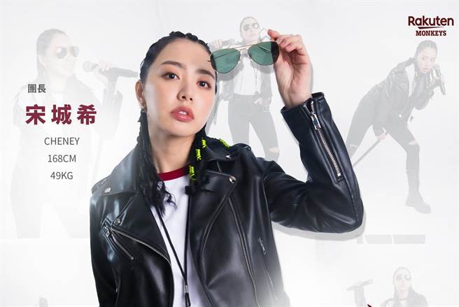 宋城希是樂天桃猿第3位女團長。（樂天桃猿提供）