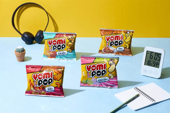 全系列共推出咖哩、激辣、焦糖海盐及柠檬玫瑰盐四款大人系口味。（图／品牌提供）