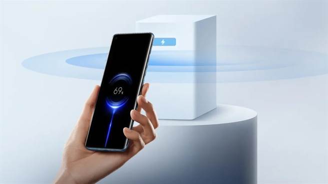 小米发表隔空充电技术。（小米提供／黄慧雯台北传真）
