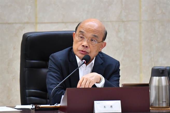 苏揆感谢立院通过总预算(苏揆脸书截图)