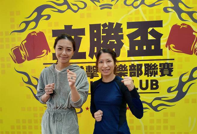 模特儿陈怡帆（左）将对决两个孩子的妈妈徐诗贤。（威尔力斯提供）