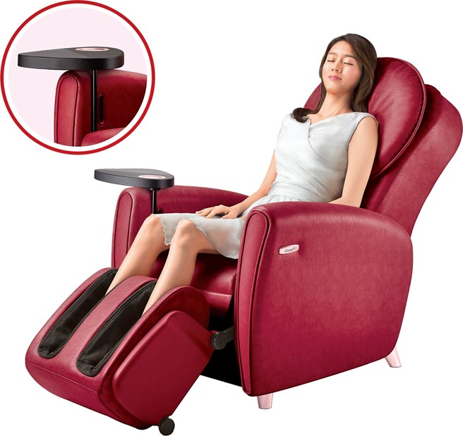 7.SOGO忠孝馆「宅居疗癒」推荐，OSIM 8变小天后（新春限定版），原价7万9800元、特价5万9800元，新春加码再赠5000元开运金，限量30份。（SOGO提供）