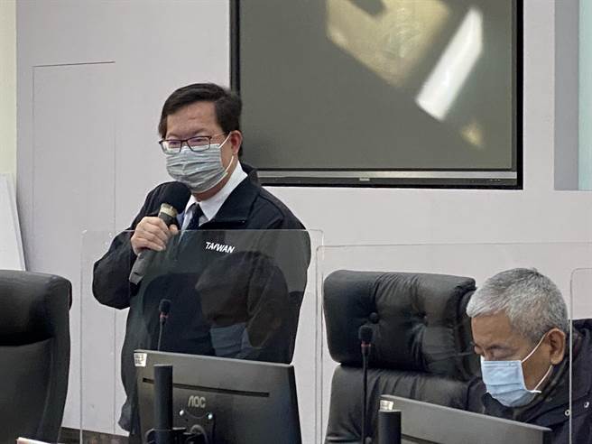 郑文灿重申防疫没假期，桃医专案已1600人结束居隔採检。(蔡依珍摄)