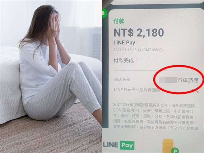 一名人妻今年8月與丈夫複合結婚，不過她日前發現對方手機中有許多隱藏帳單，內容竟是KTV、汽車旅館等。（圖／示意圖/達志影像/Shutterstock提供、翻攝自臉書「爆怨公社」）