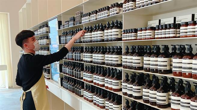 Aesop 南西概念店2021年2月5日正式开幕。（邱映慈摄）
