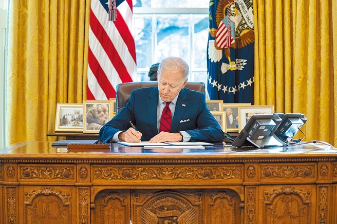 美國總統拜登。（美聯社）