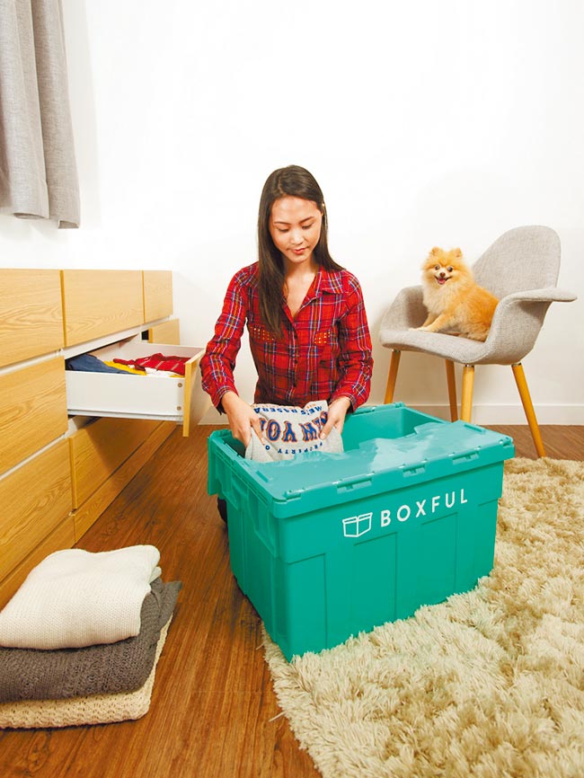 收纳抱「必杀」决心，「一进一出」，才能让居家空间保持清爽整洁。（BOXFUL提供）