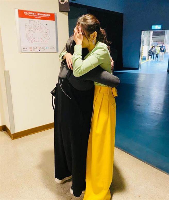 蔡健雅昨晚顺利攻蛋，下台后忍不住暴哭。（翻摄蔡健雅IG）