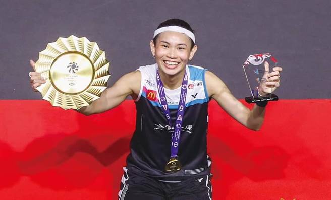 戴资颖拿下女子单打冠军！(照片提供：世界羽球联盟)