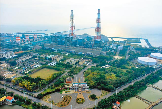 兴达电厂。（高巿府环保局提供）