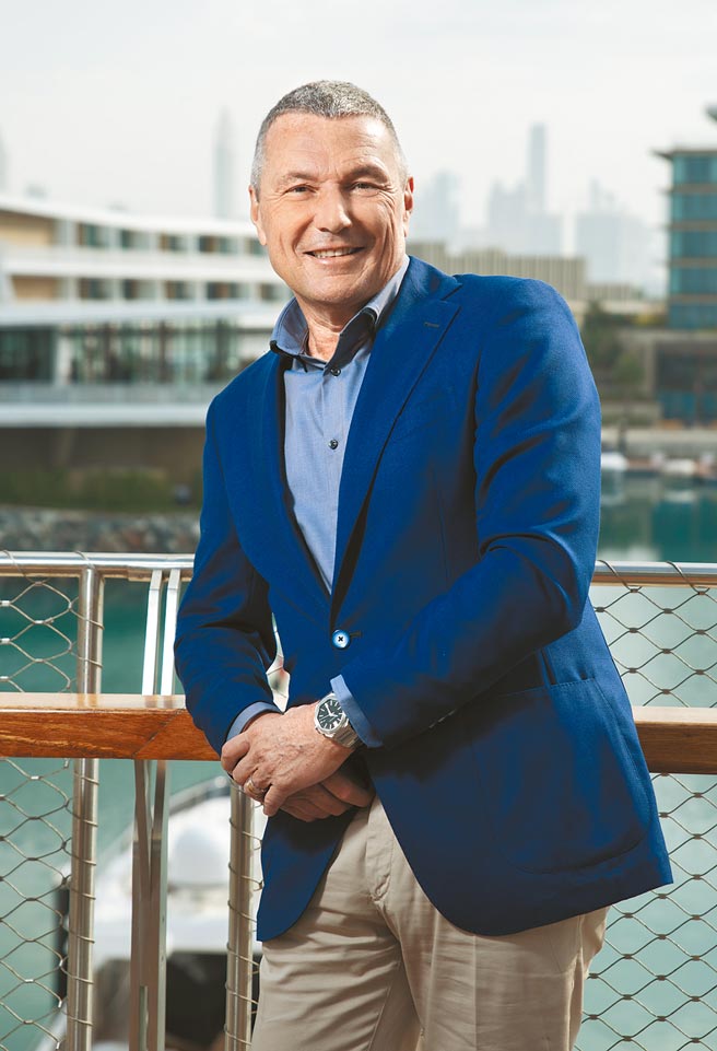 宝格丽总裁Jean-Christophe Babin在专访中畅谈品牌的行销策略，分析疫情后的钟表前景。（BVLGARI提供）